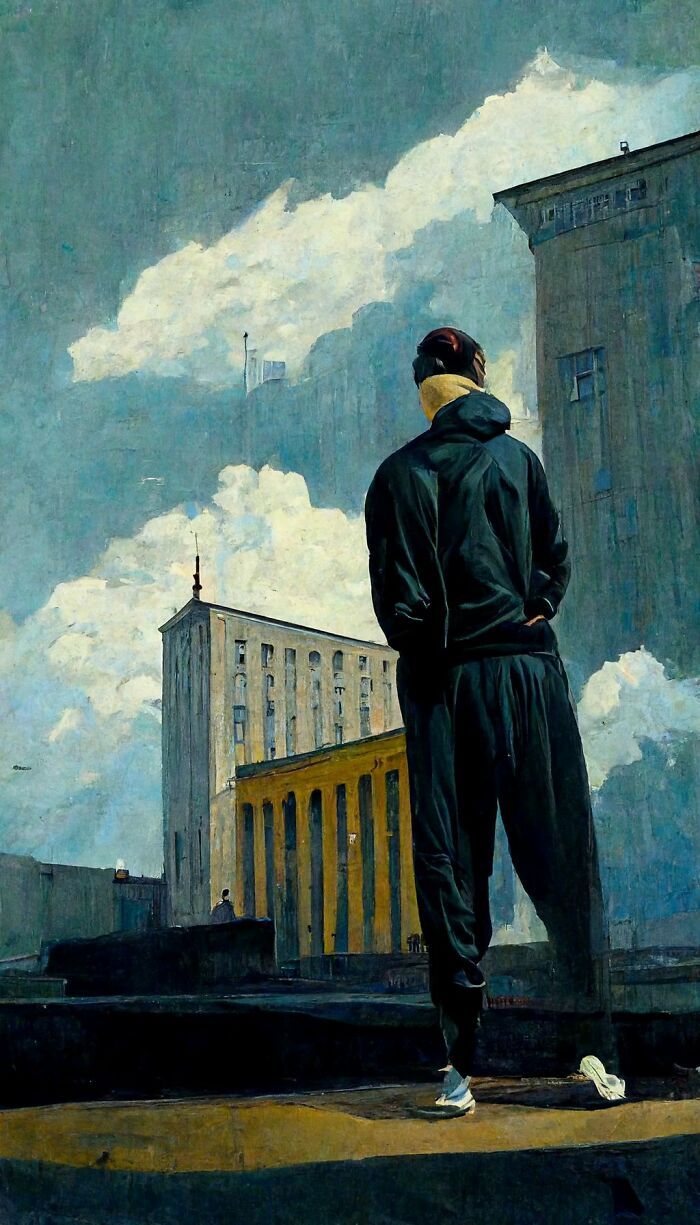 27 pinturas de edifícios geradas por rede neural por este artista 26 27 pinturas de edifícios geradas por rede neural por este artista 26