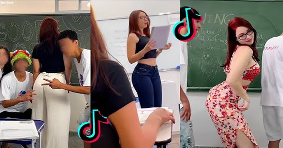 Professora brasileira é duramente criticada por fazer dancinhas com alunos em sala de aula