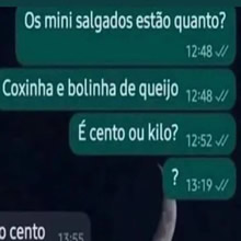 A inflação chegou nas coxinhas