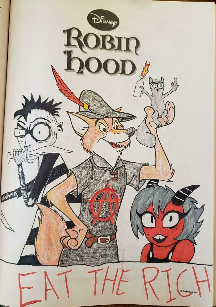 47 vezes em que adultos improvisaram e arruinaram livros de colorir para crianças 3