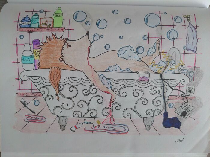 47 vezes em que adultos improvisaram e arruinaram livros de colorir para crianças 26