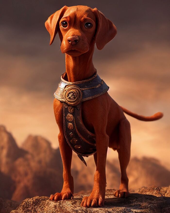 Artista cria imagens fofas e engraçadas de animais vestindo roupas (44 fotos) 16