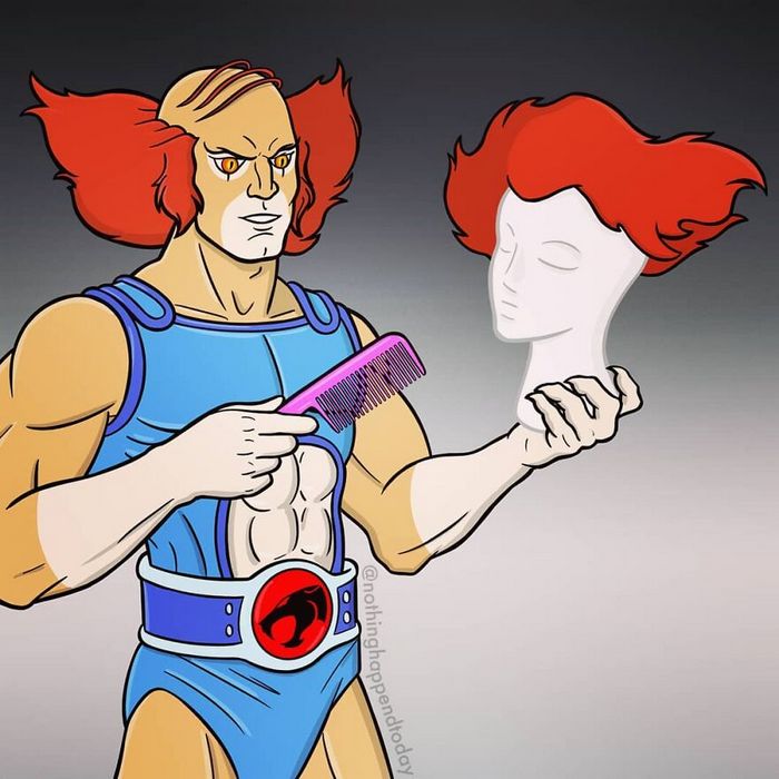 Artista revela a vida secreta de personagens famosos (28 fotos) 4