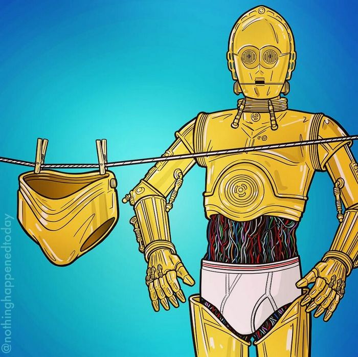 Artista revela a vida secreta de personagens famosos (28 fotos) 6