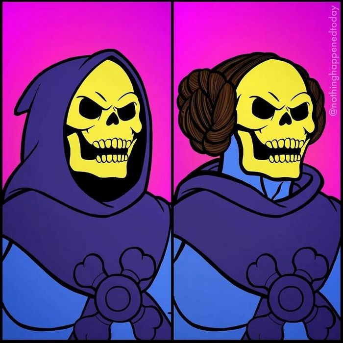 Artista revela a vida secreta de personagens famosos (28 fotos) 8