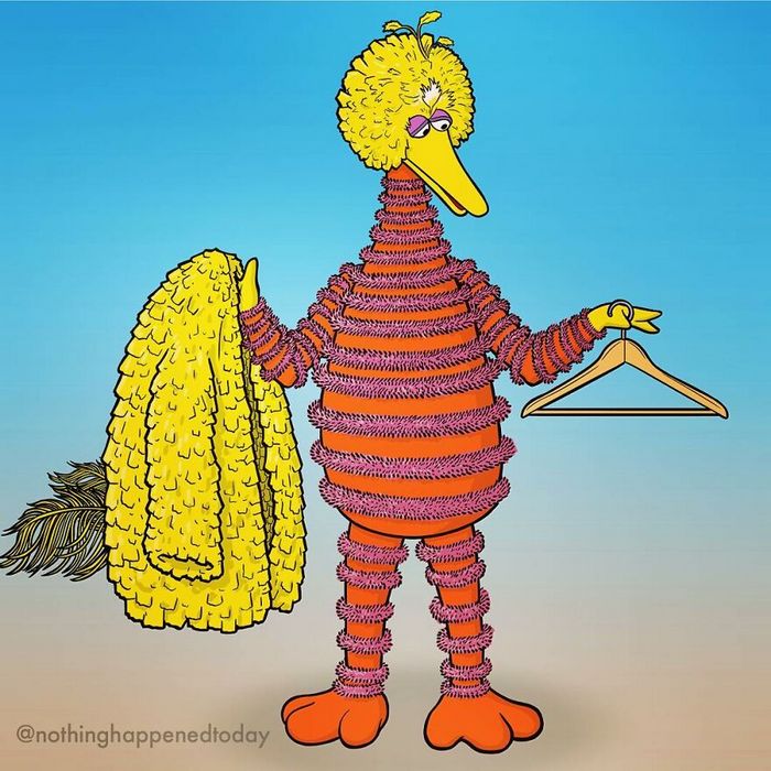 Artista revela a vida secreta de personagens famosos (28 fotos) 10