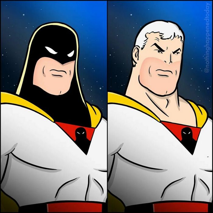 Artista revela a vida secreta de personagens famosos (28 fotos) 11