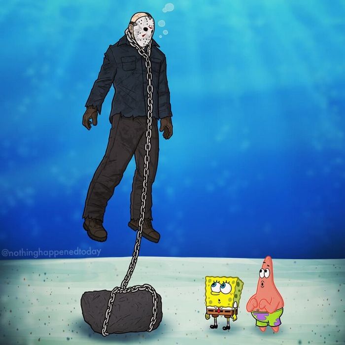 Artista revela a vida secreta de personagens famosos (28 fotos) 21