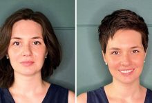 34 mulheres antes e depois de cortar o cabelo por Kristina Katsabina 7