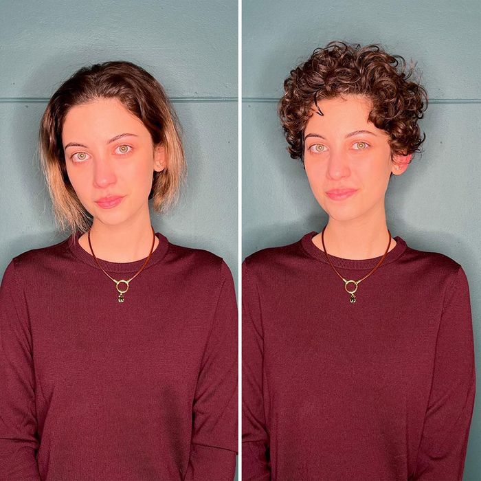 34 mulheres antes e depois de cortar o cabelo por Kristina Katsabina 30