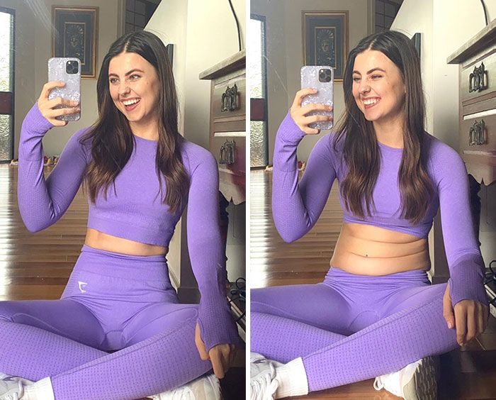 Padrões de beleza: Foto real Vs Foto editadas (34 fotos) 6