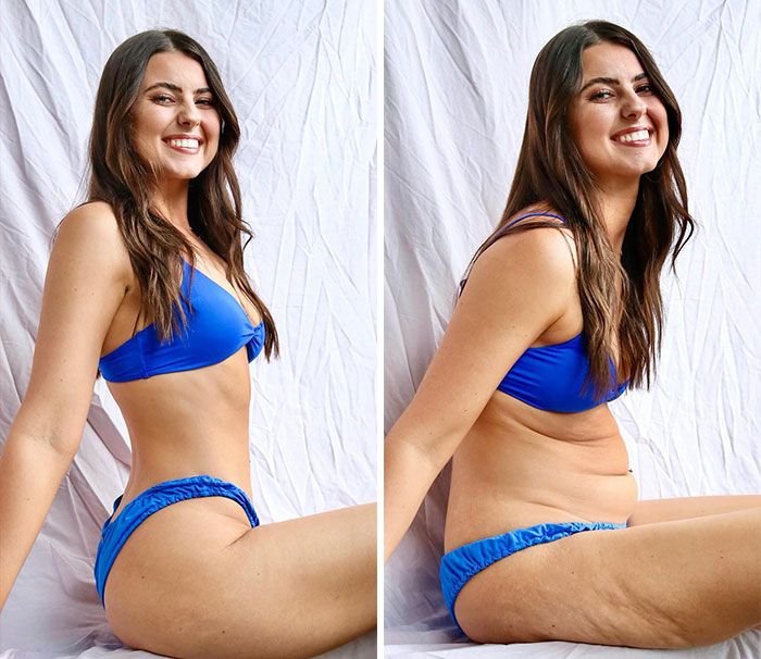 Padrões de beleza: Foto real Vs Foto editadas (34 fotos) 24