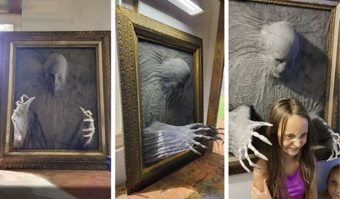 20 pessoas que usaram sua imaginação e mãos habilidosas para criar fantasias de Halloween memoráveis 8