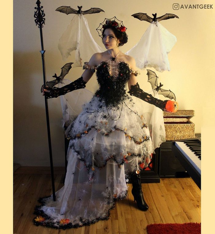 20 pessoas que usaram sua imaginação e mãos habilidosas para criar fantasias de Halloween memoráveis 10
