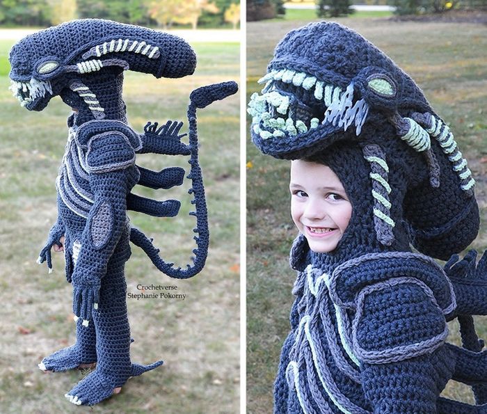 20 pessoas que usaram sua imaginação e mãos habilidosas para criar fantasias de Halloween memoráveis 14