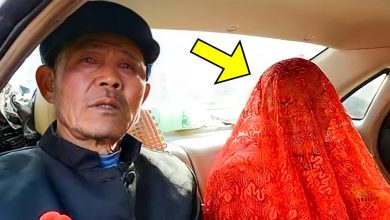 Uma jovem garota chora ao se casar com um homem velho 10