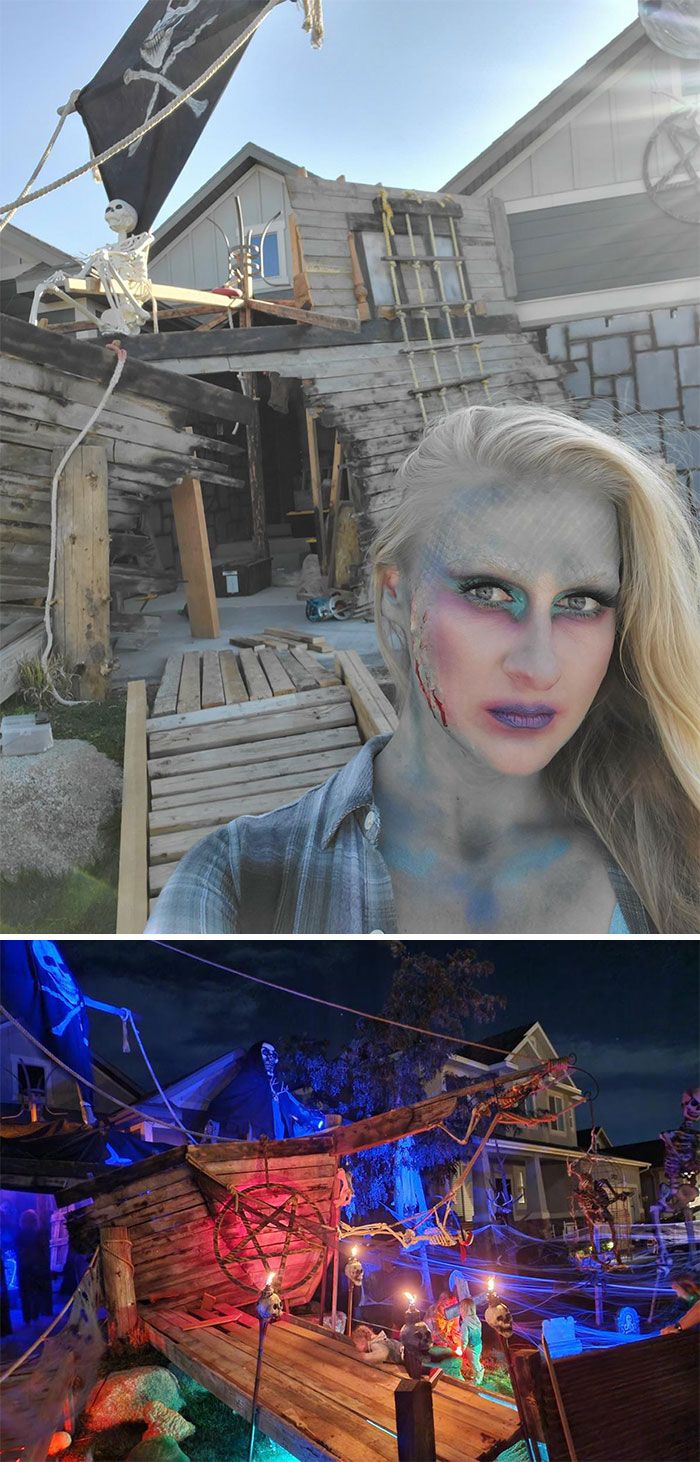 41 vezes que as pessoas levaram as decorações de Halloween para o próximo nível 23