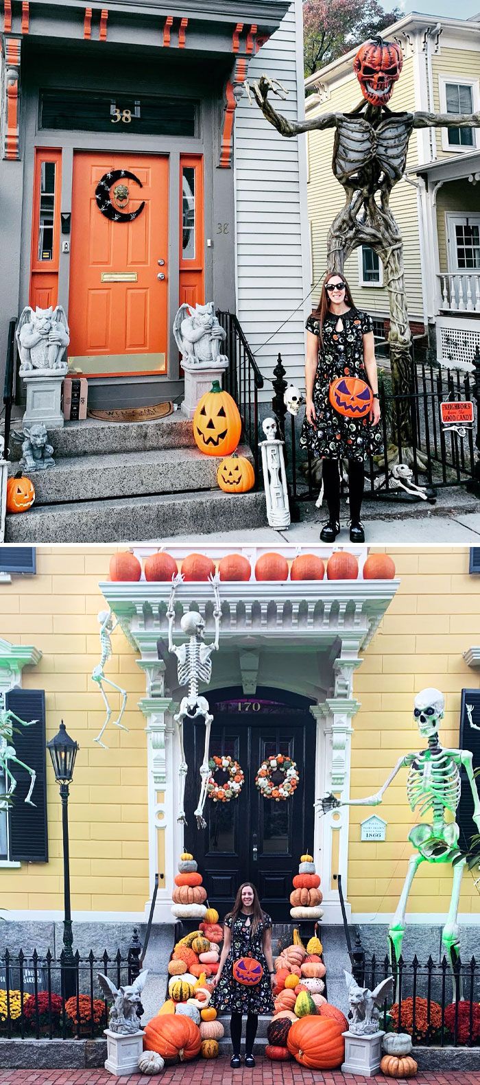 41 vezes que as pessoas levaram as decorações de Halloween para o próximo nível 36