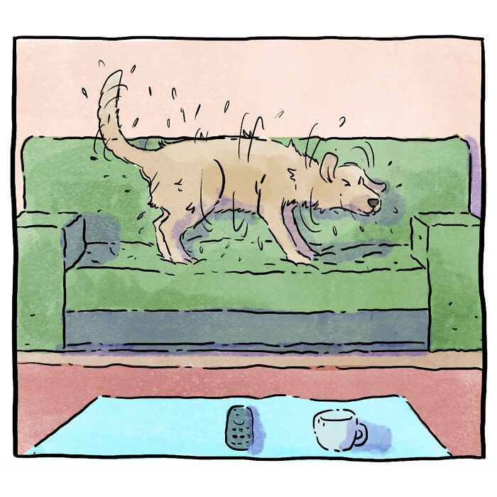 Artista cria quadrinhos sinceros sobre a vida com um novo cachorro (5 histórias) 26