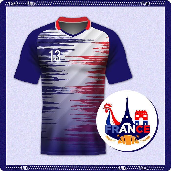 Artista redesenha 8 uniformes da Copa do Mundo inspirados no país de origem de cada nação 3 Artista redesenha 8 uniformes da Copa do Mundo inspirados no país de origem de cada nação 3