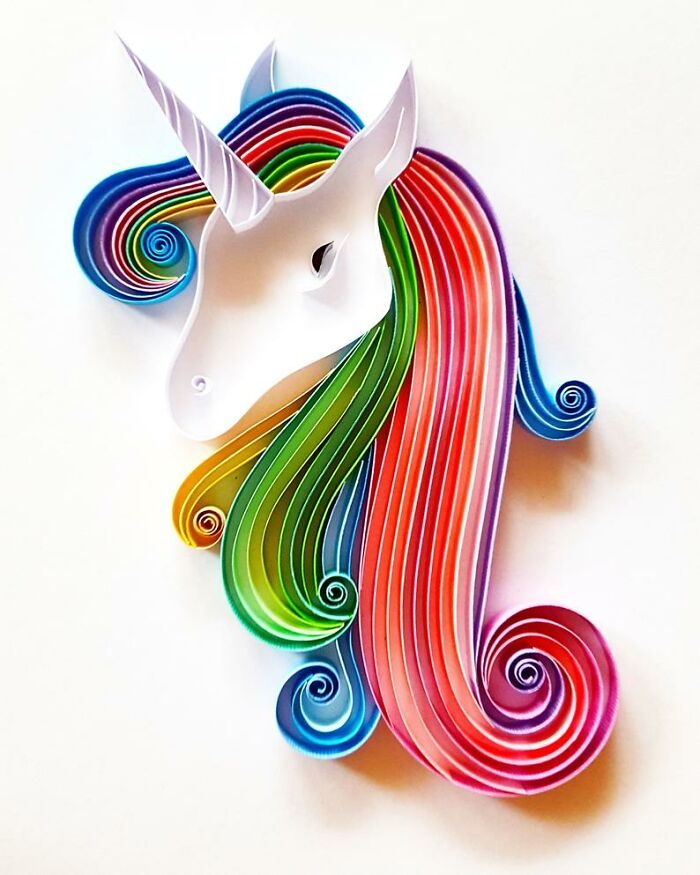 Artista usa técnica de quilling de papel para criar essas peças de arte (32 fotos) 11