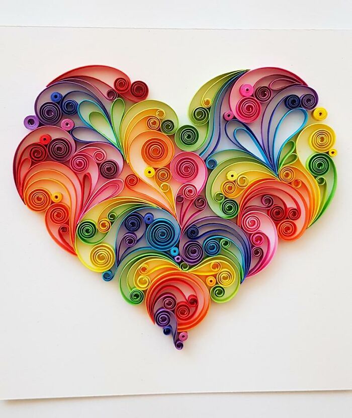 Artista usa técnica de quilling de papel para criar essas peças de arte (32 fotos) 20
