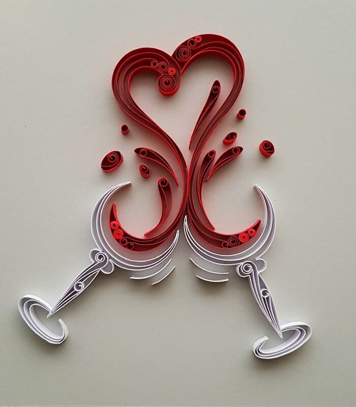 Artista usa técnica de quilling de papel para criar essas peças de arte (32 fotos) 22