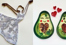 Artista usa técnica de quilling de papel para criar essas peças de arte (32 fotos) 32