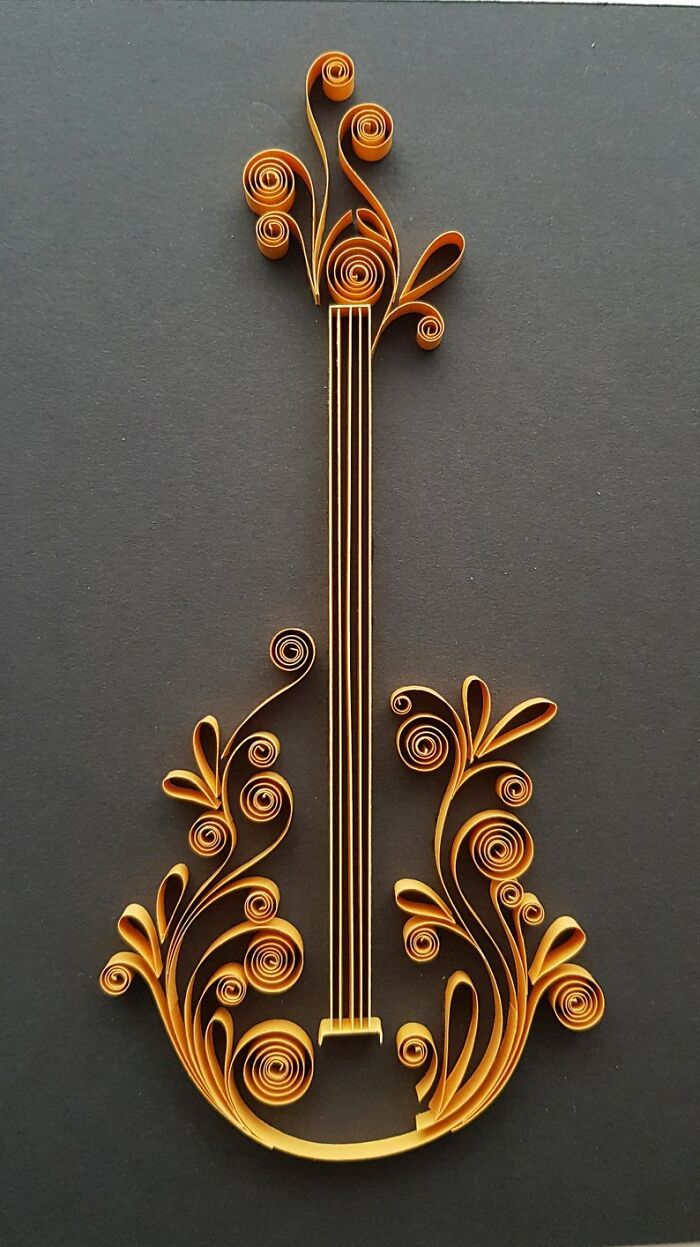Artista usa técnica de quilling de papel para criar essas peças de arte (32 fotos) 23