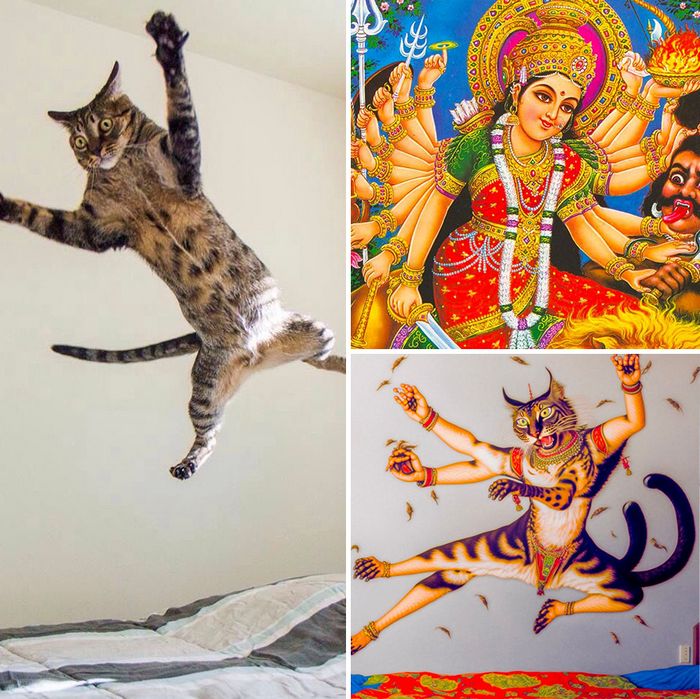 Combinado duas fotos com ajuda da IA Midjourney (39 fotos) 11