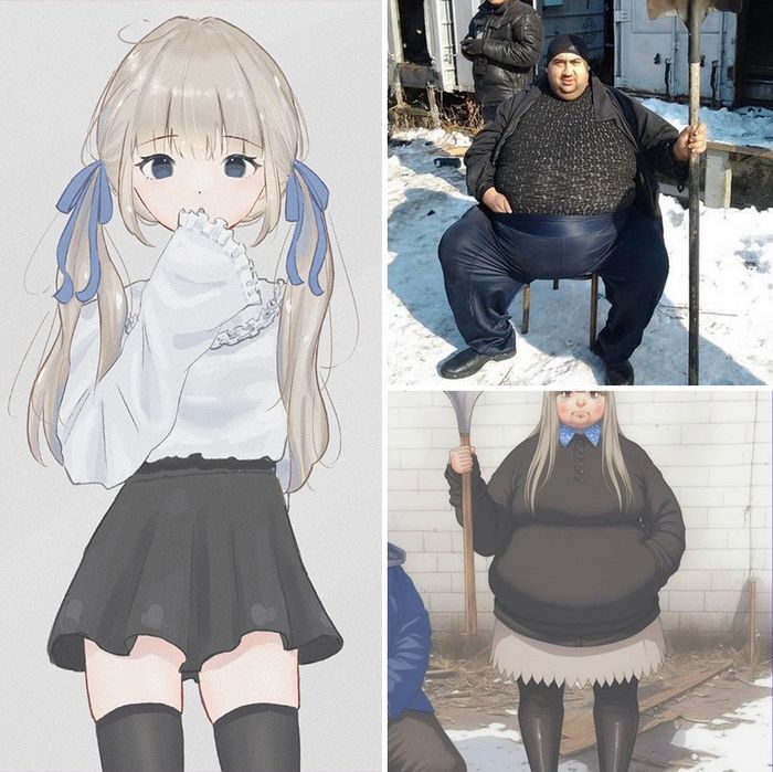 Combinado duas fotos com ajuda da IA Midjourney (39 fotos) 22