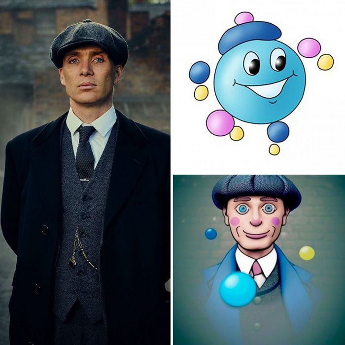 Combinado duas fotos com ajuda da IA Midjourney (39 fotos) 23