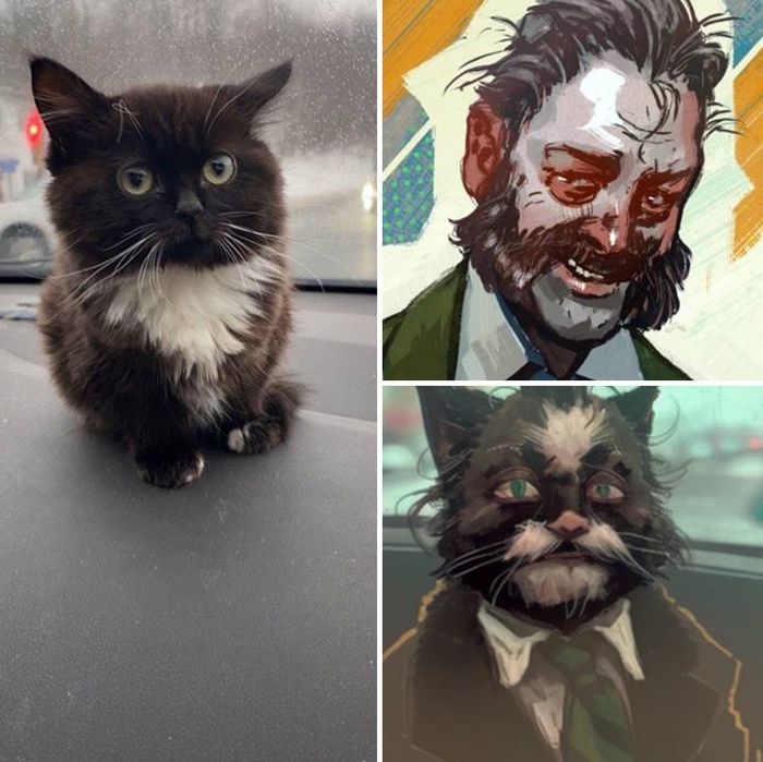 Combinado duas fotos com ajuda da IA Midjourney (39 fotos) 26