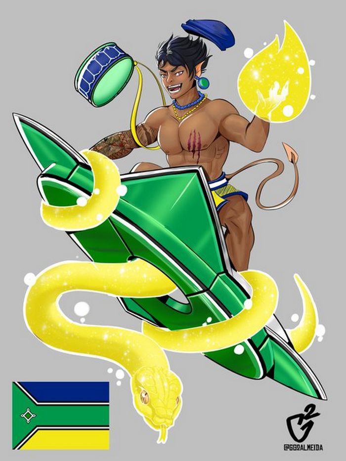 Como seria se todos os estados brasileiros fossem personagens de luta (27 fotos) 3