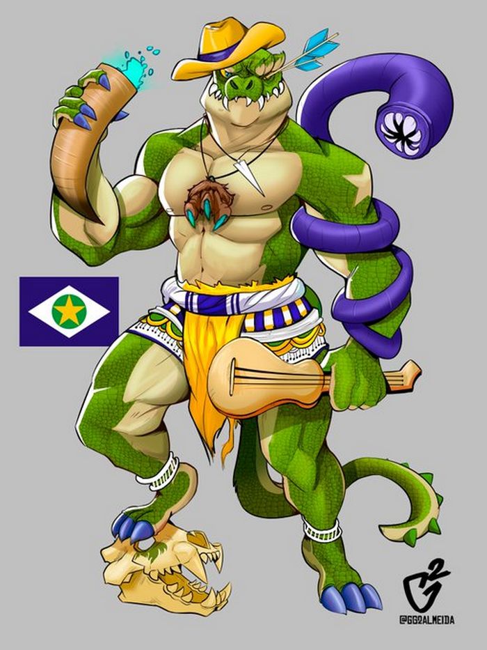 Como seria se todos os estados brasileiros fossem personagens de luta (27 fotos) 10