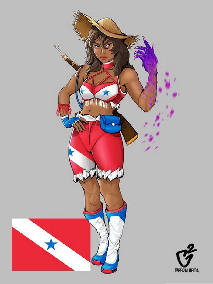 Como seria se todos os estados brasileiros fossem personagens de luta (27 fotos) 13