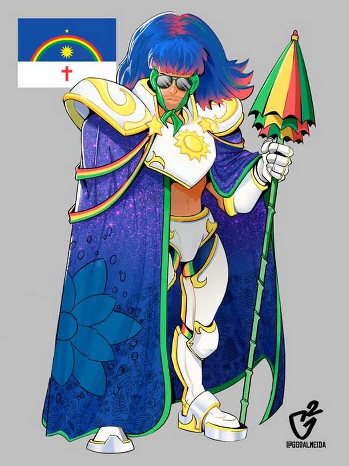 Como seria se todos os estados brasileiros fossem personagens de luta (27 fotos) 16