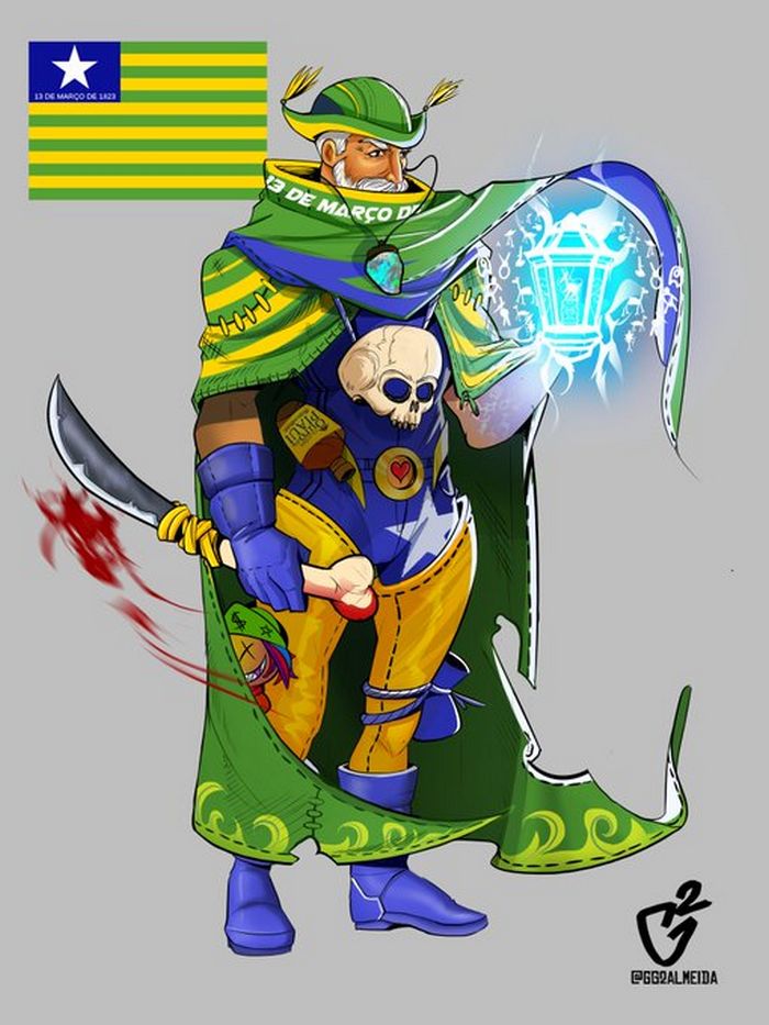 Como seria se todos os estados brasileiros fossem personagens de luta (27 fotos) 17