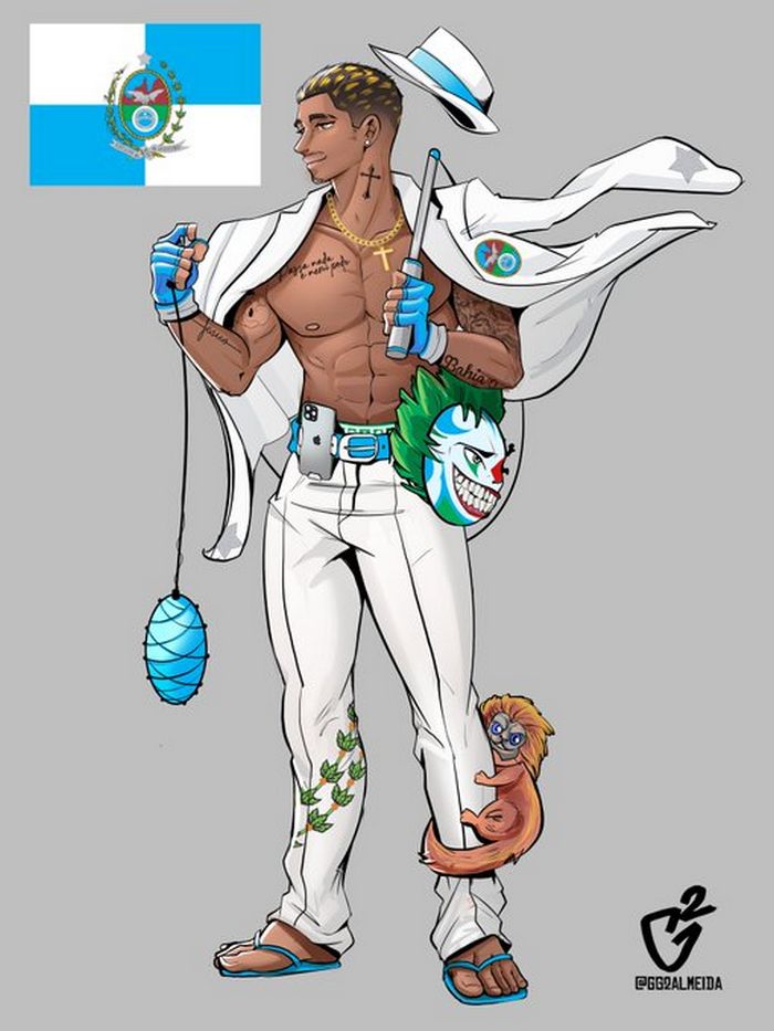 Como seria se todos os estados brasileiros fossem personagens de luta (27 fotos) 18