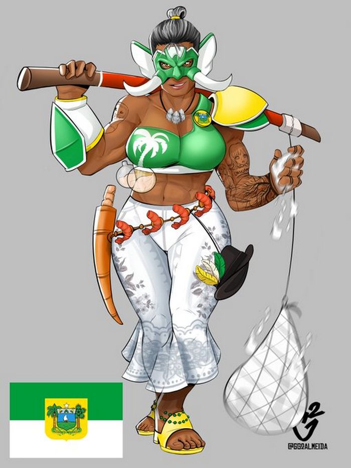 Como seria se todos os estados brasileiros fossem personagens de luta (27 fotos) 19