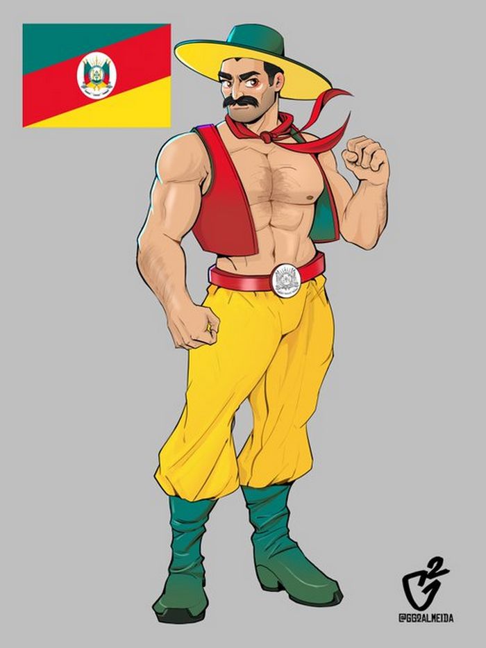 Como seria se todos os estados brasileiros fossem personagens de luta (27 fotos) 20