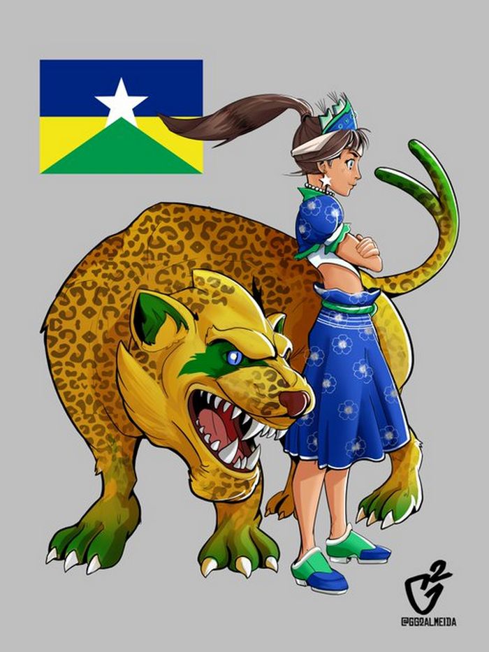 Como seria se todos os estados brasileiros fossem personagens de luta (27 fotos) 21