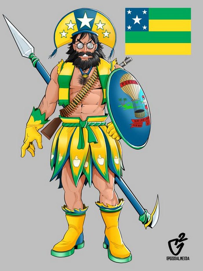 Como seria se todos os estados brasileiros fossem personagens de luta (27 fotos) 25