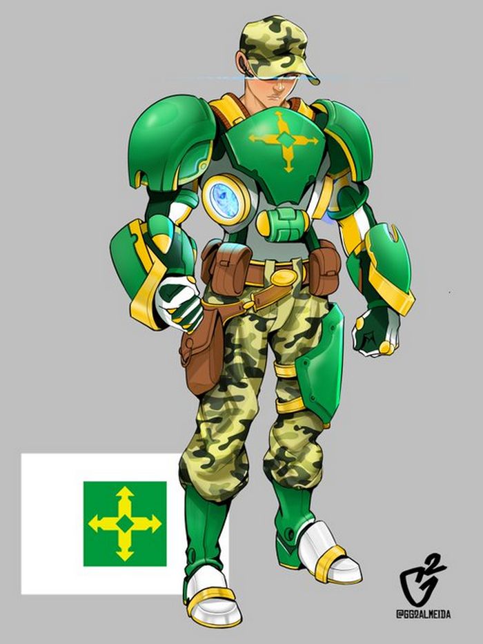 Como seria se todos os estados brasileiros fossem personagens de luta (27 fotos) 27