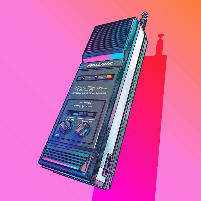 Eu amo desenhar objetos da minha infância, aqui estão 29 das minhas ilustrações 28