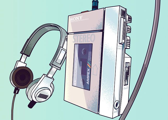 Eu amo desenhar objetos da minha infância, aqui estão 29 das minhas ilustrações 29