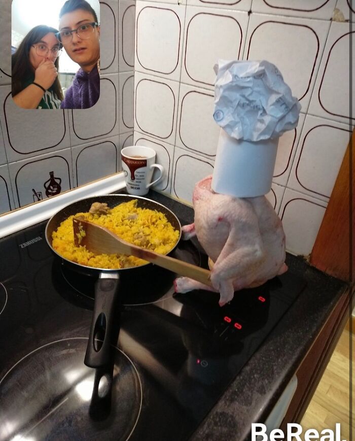 42 fotos engraçadas e épicas compartilhadas por usuários do BeReal ao redor do mundo 9