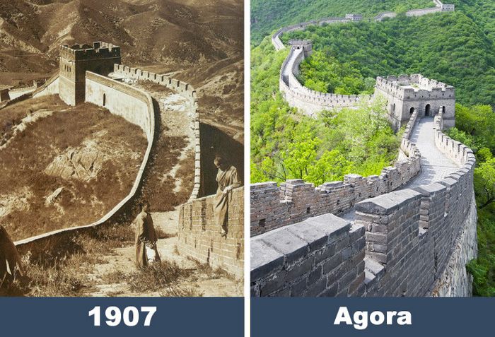 8 lugares únicos que mudaram completamente nos últimos 100 anos 4