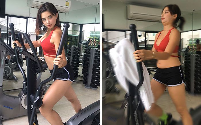 Mulher tailandesa cria Instagram vs. Realidade e aqui estão 35 das melhores 17