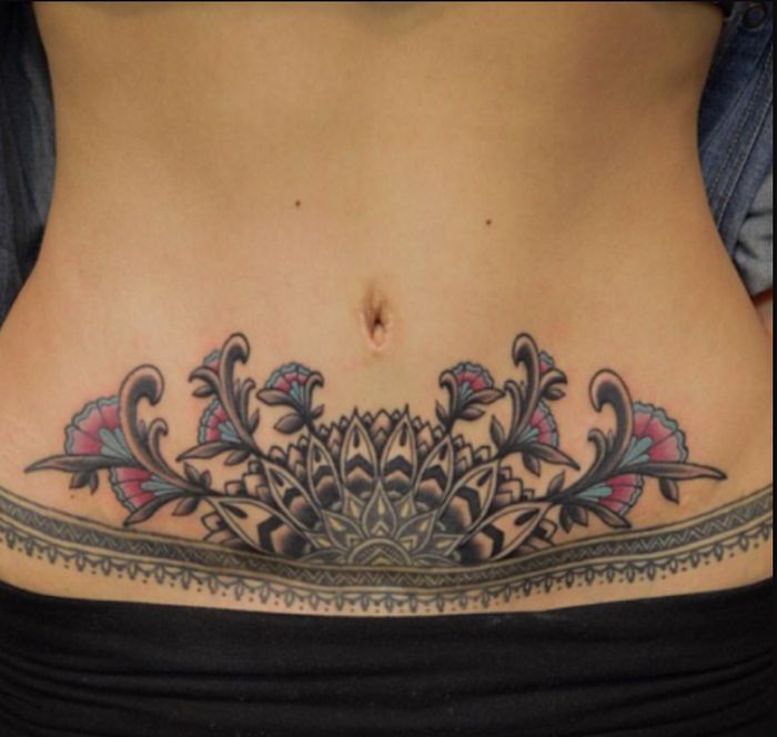 16 pessoas que usaram a arte das tatuagens para cobrir suas cicatrizes 4 16 pessoas que usaram a arte das tatuagens para cobrir suas cicatrizes 4